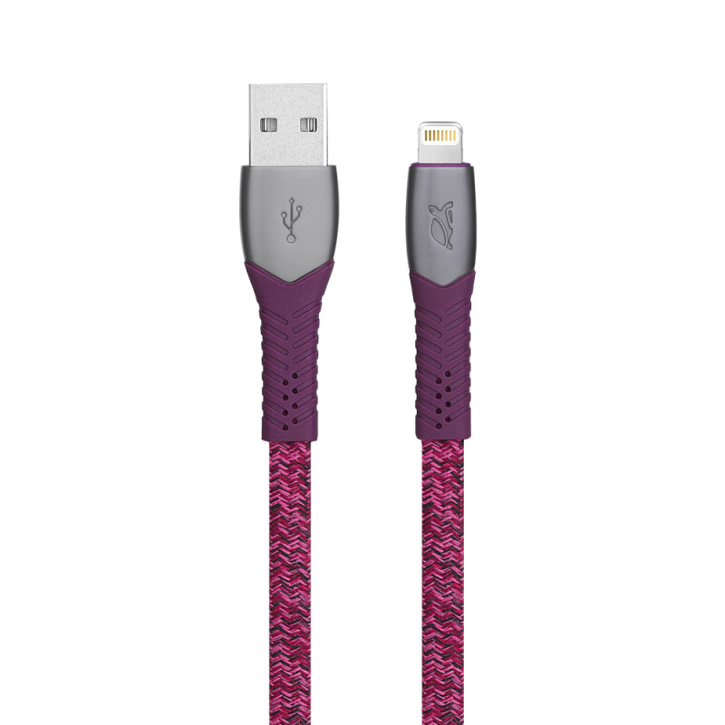 RIVACASE PS6101 RD12 MFi Lightning cable 1,2m red, 12/96